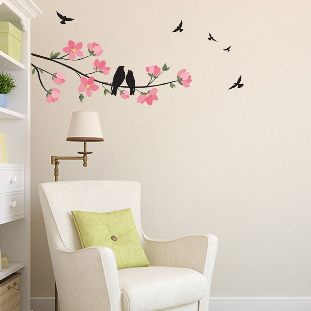 DressLily.com: Photo Gallery - The Branches Love Birds Removable PVC ...