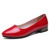 Chaussures plates simples à la mode pour femmes - Rouge EU 40