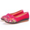 Chaussures plates confortables et élégantes pour femmes - Rouge Rose EU 38