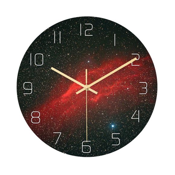 Horloge Murale Créative en Cristal Acrylique pour Chambre Salon - multicolor G 