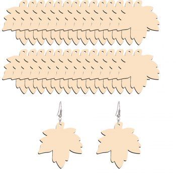 

200106 Simple and Fashionable Earrings in Europe and America (50 Units), Sandy brown