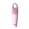 Ultrasonic Silicone Facial Cleansing Brush and Massager - Rose 