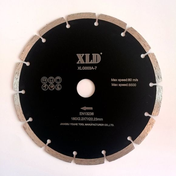XLD 7 pouces en diamant pressé à la pression - Noir 